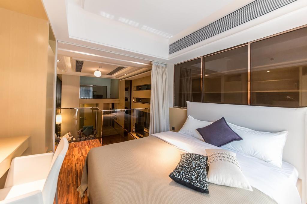 一呆公寓广州保利中达店 Canton Extérieur photo